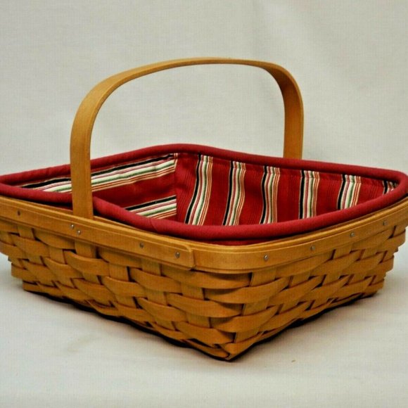 Longaberger 2005 Napkin Basket with Liner - Picture 6 of 14